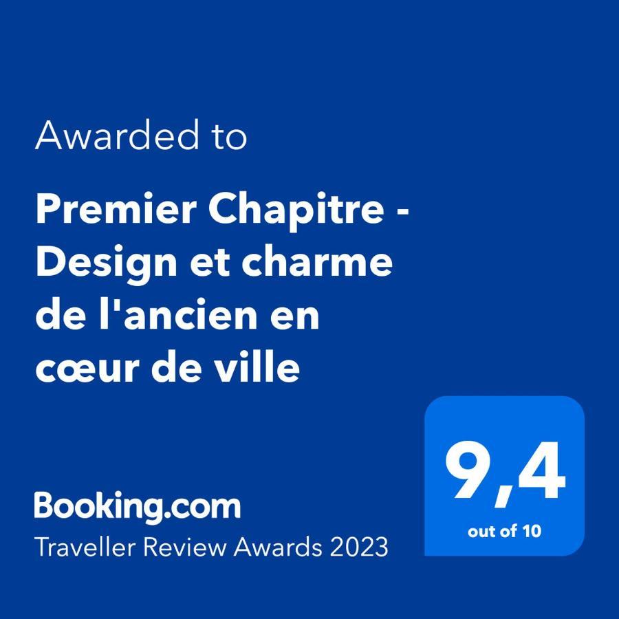 Premier Chapitre - Design Et Charme De L'Ancien En Coeur De Ville Saint-Brieuc Kültér fotó